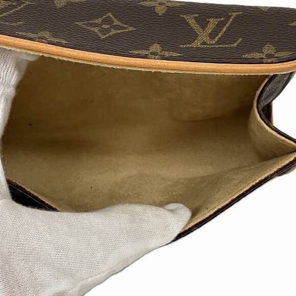 Louis Vuitton Florentine Brown Canvas Clutch Bag (Pre-Owned) - Picture 7 of 9
